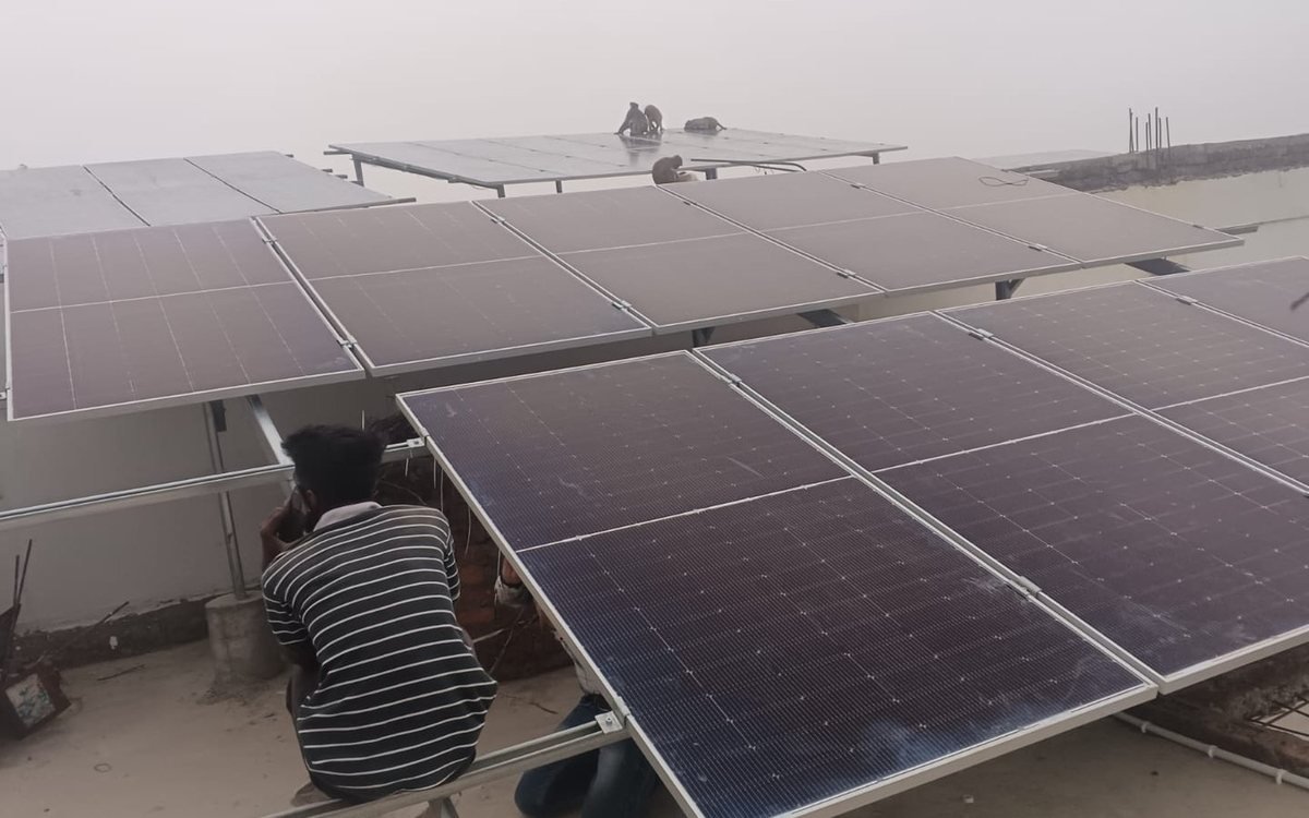 Residential rooftop - Tripathi Niwas